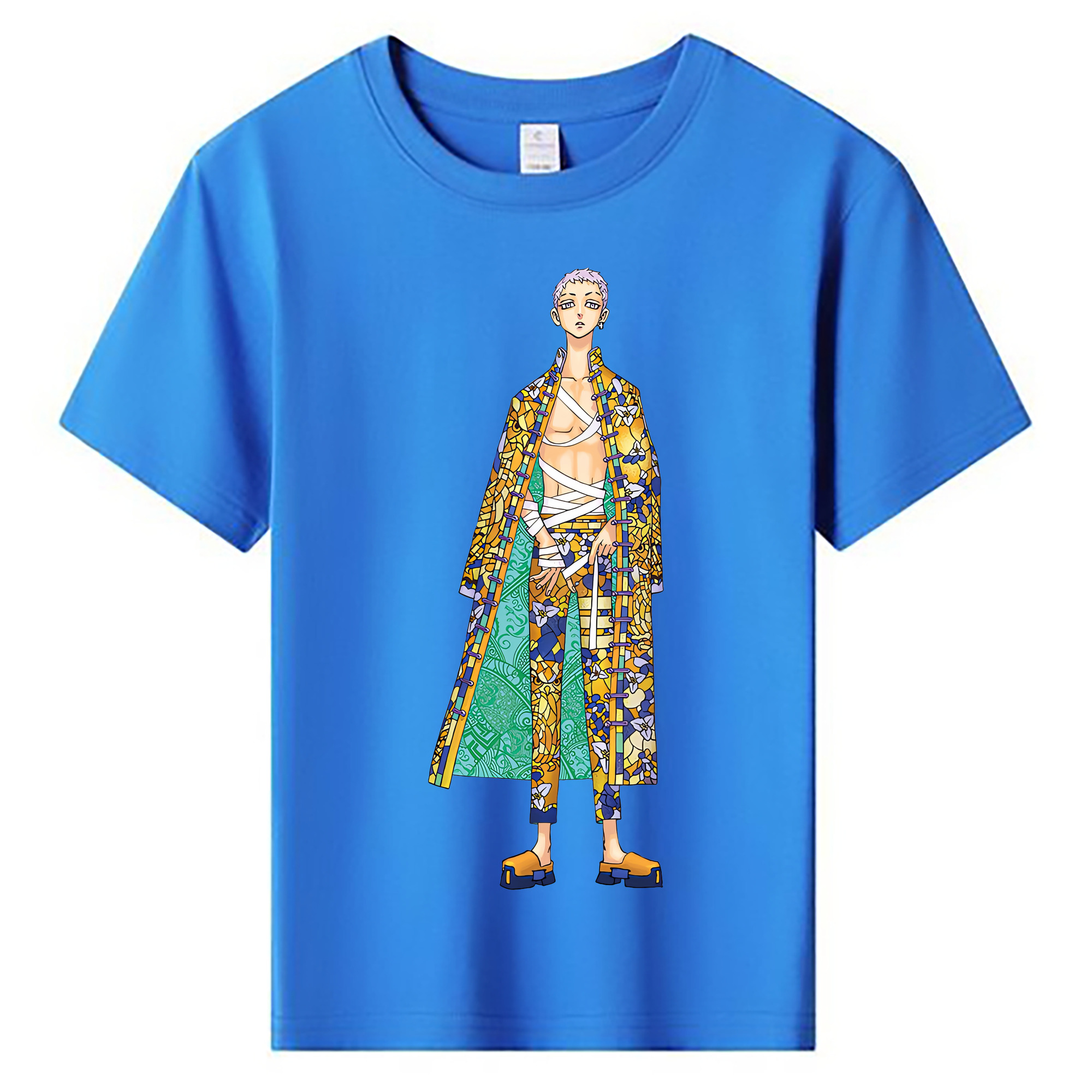 （画像用） 東京リベンジャーズ Tokyo Revengers 綿100％キッズTシャツ（フロントプリント）